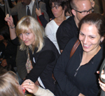 DRUPA. Pia, Steffi, Jens und Birte