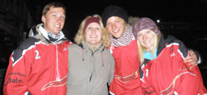 Junior, Janna, Luca und Pia